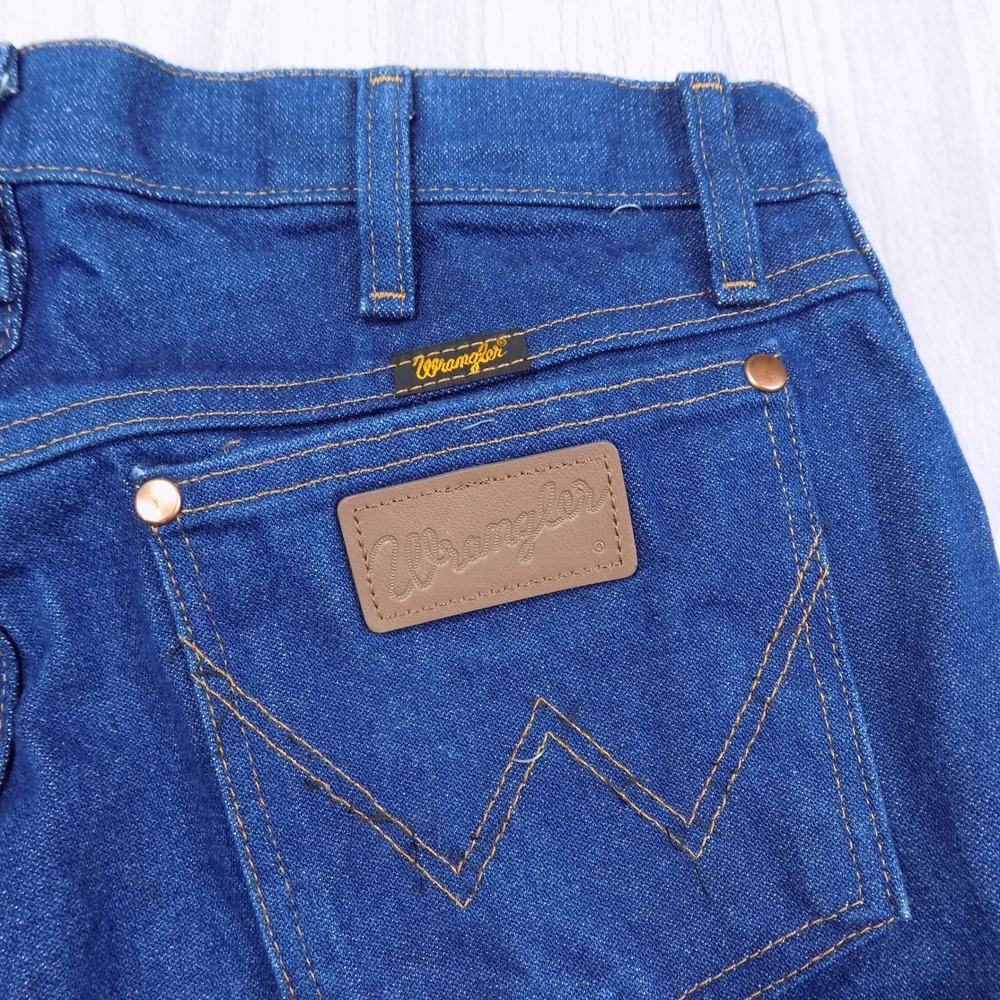 Wrangler Jeans Mens 32x33 13MWZ Cowboy Cut Original Fit Blue Denim EUC